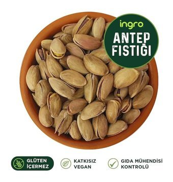 İngro Kabuklu Kavrulmuş Taze Gaziantep Yöresi Tane Antep Fıstığı 500 gr