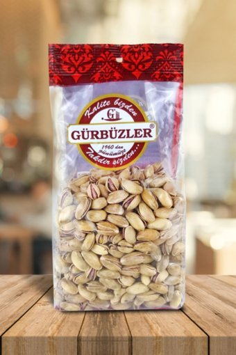 Gürbüzler Kuruyemiş Kabuklu Kavrulmuş Taze Gaziantep Yöresi Tane Antep Fıstığı 500 gr