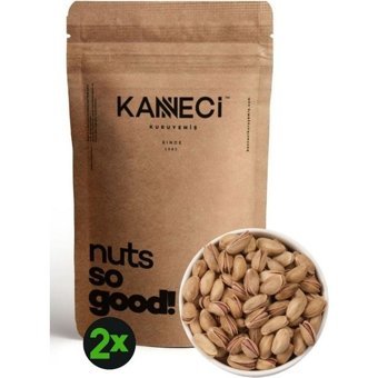 Kanneci Kuruyemis Kabuklu Kavrulmuş Taze Gaziantep Yöresi Tane Antep Fıstığı 2 kg