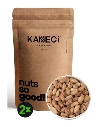 Kanneci Kuruyemis Kabuklu Kavrulmuş Taze Gaziantep Yöresi Tane Antep Fıstığı 2 kg