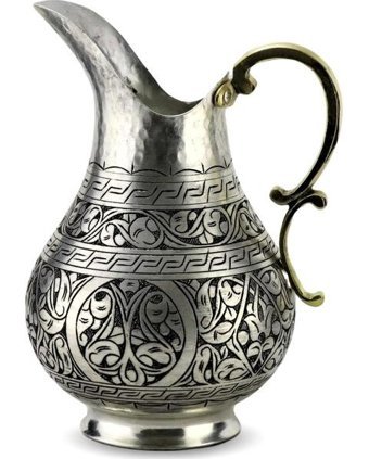 Morya Isıya Dayanıklı Başucu Bakır Sürahi 2 lt