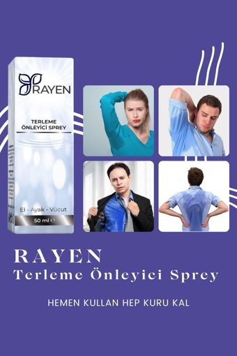 Rayen Fresh-Kalıcı Kokusuz Unisex Vücut Spreyi 50 ml