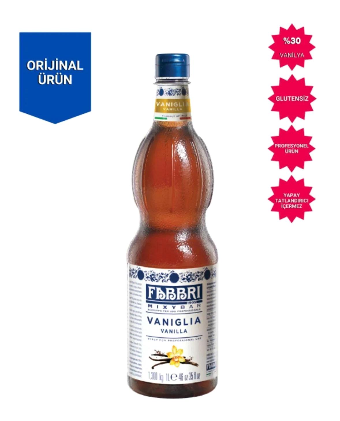 Fabbri Vanilya Kahve Şurubu 1.3 lt