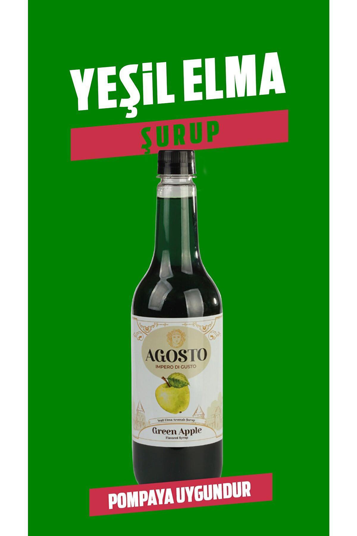 Agosto Yeşil Elma Kahve Şurubu 700 ml