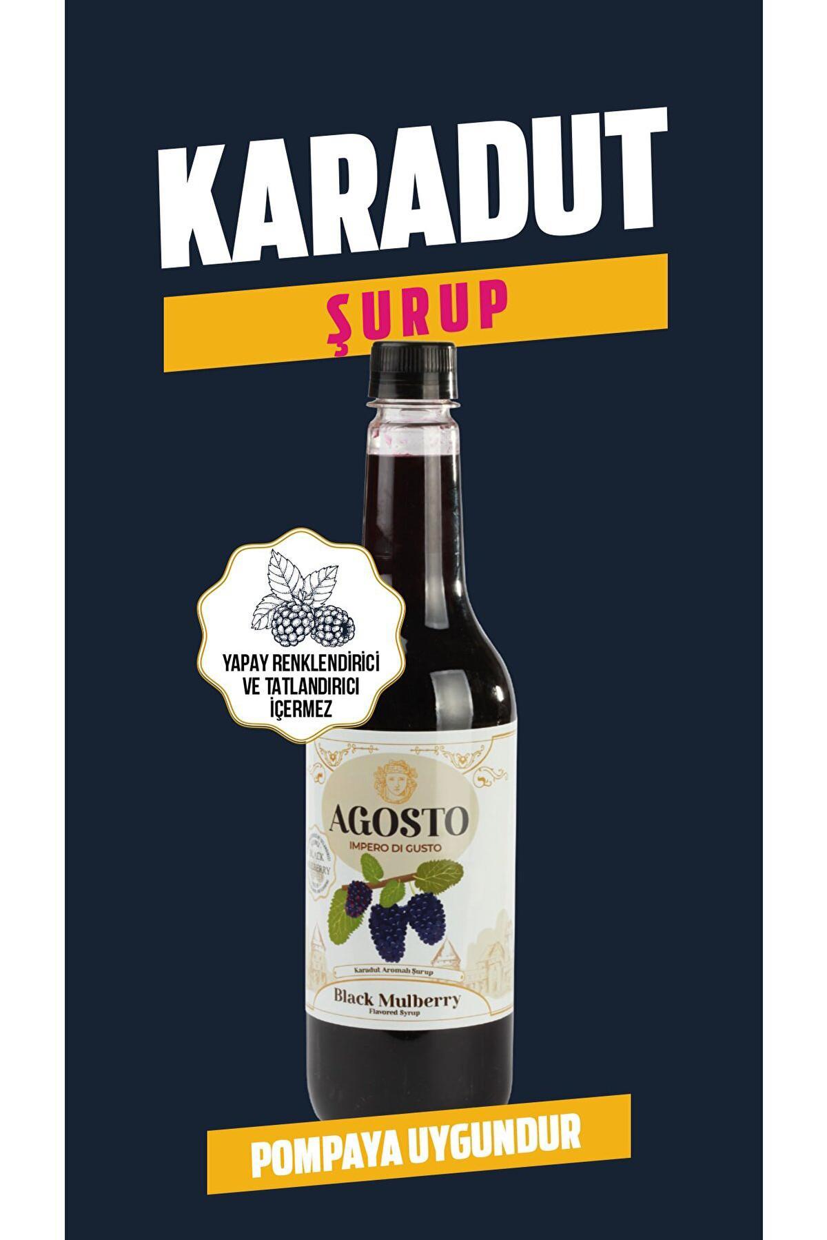 Agosto Karadut Kahve Şurubu 700 ml