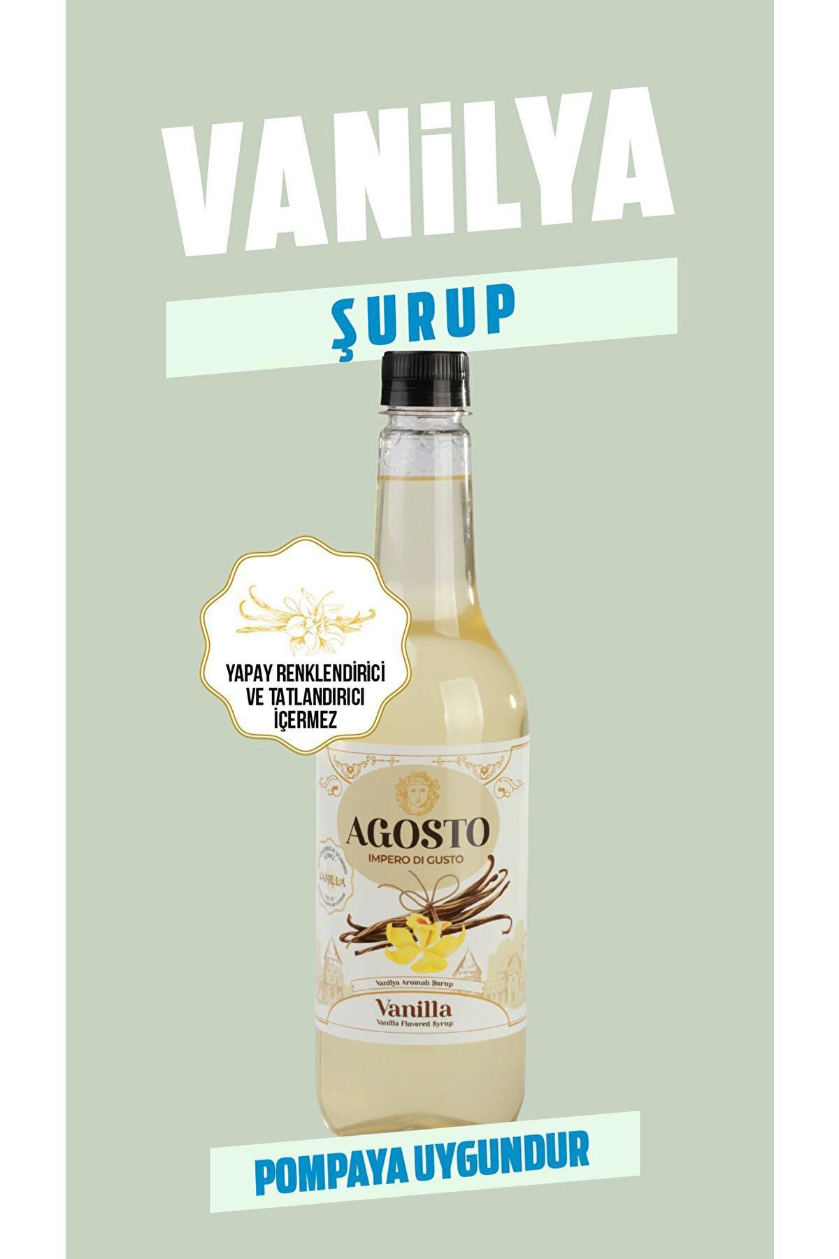 Agosto Vanilya Kahve Şurubu 700 ml