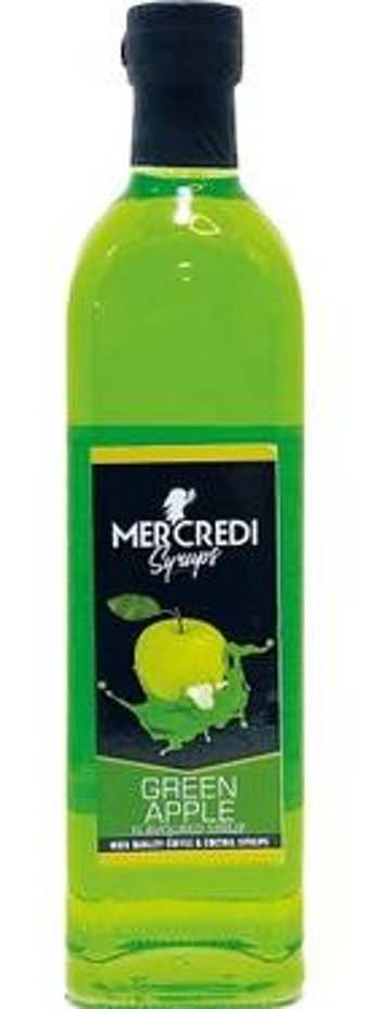 Mercredı Yeşil Elma Kahve Şurubu 750 ml