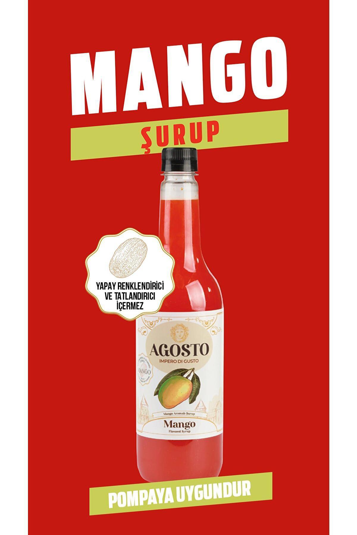 Agosto Mango Kahve Şurubu 700 ml