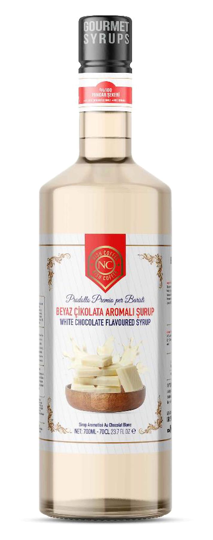 Nish Kahve Beyaz Çikolata Kahve Şurubu 700 ml