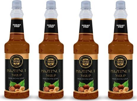 By Tüfekçi Fındık Kahve Şurubu 4x4x750 ml