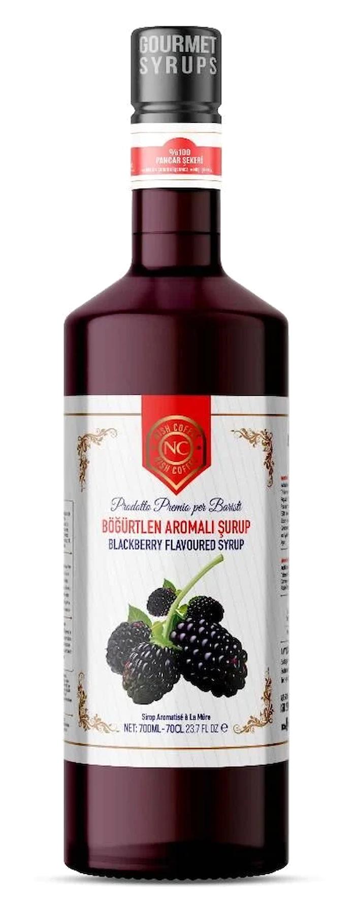 Nish Kahve Böğürtlen Kahve Şurubu 700 ml