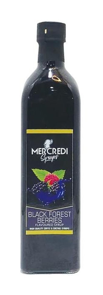Mercredı Kara Orman Meyvesi Kahve Şurubu 200 ml