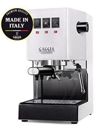 Gaggia New Classic Evo 2023 RI9481/13 1300 W Paslanmaz Çelik Tezgah Üstü Kapsülsüz Yarı Otomatik Espresso Makinesi Beyaz