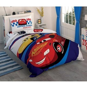 Taç Pamuk 160x220 cm Çarşaflı Lastikli Disney Tek Kişilik Nevresim Takımı Beyaz
