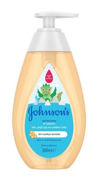 Johnson's Baby Bal-Yeşil Çay-Rooibos Sıvı Bebek Sabunu 300 ml