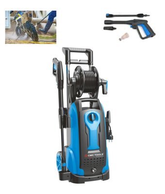 Cmc 1600 W Tekerlekli 165 bar Elektrikli Basınçlı Yıkama Makinesi
