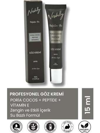 Neshlly Perfection Pro Göz Kremi Tüp 15 ml