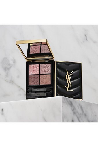 Yves Saint Laurent Couture Mini Clutch 400 Toz Mat Saten Far Paleti