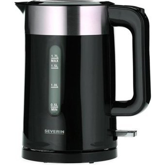 Severin WK 9265 Plastik 1.7 lt 2200 W Siyah Kettle