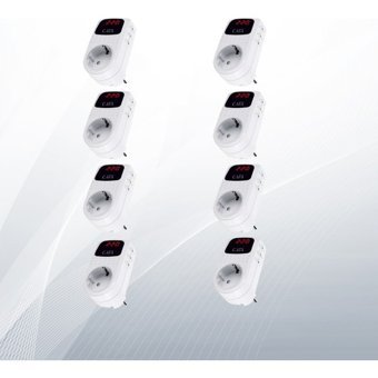 Cata CT-9187 8'li Soket Kablosuz Tekli Akım Korumalı Priz