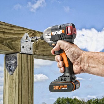 Worx WX261 20 V 2 Ah Kömürsüz Darbeli Çift Akülü Vidalama Makinesi