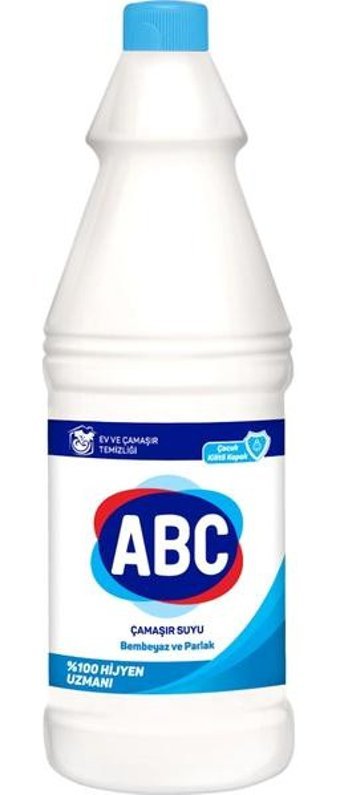 Abc Bembeyaz ve Parlak Sıvı Çamaşır Suyu 1 lt