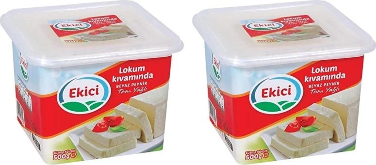 Ekici Lokum Kıvamında Beyaz İnek Peynir 2x500 gr
