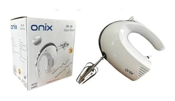 Onix ON-301 400 W Çırpıcı Beyaz El Mikseri