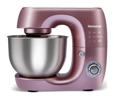 Homend Profashion 3082H 1000 W Hamur Yoğurma Çırpıcı Turbo Fonksiyonu Lila Standlı Mikser