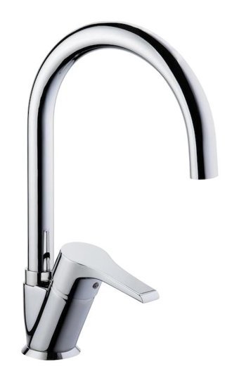 NSK Visia Plus N3063602 Çift Girişli Aç Kapa Eviye Bataryası Krom