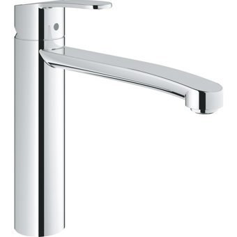 Grohe Eurostyle Cosmopolitan 31159002 Spiralli Kuğu Çift Girişli Çevirmeli Eviye Bataryası Krom