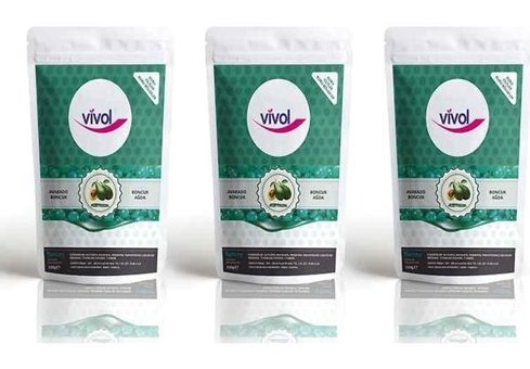Vivol Normal Ciltler İçin Yeşil Boncuk Ağda 3x250 gr