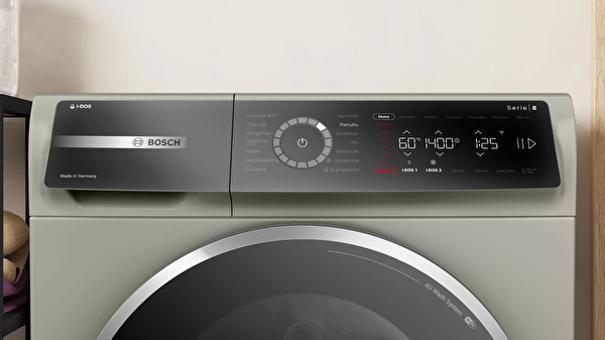Bosch WGB254ASTR 10 kg 1400 devir A Enerji Sınıfı Gri Çamaşır Makinesi