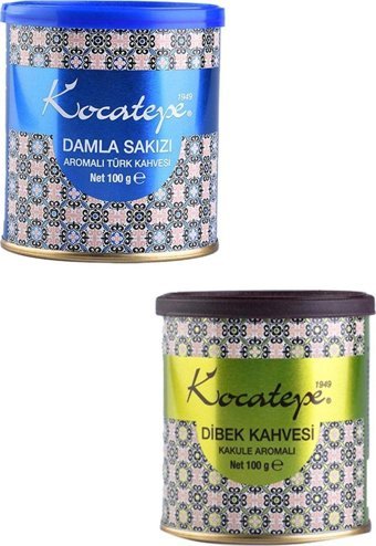 Kocatepe Damla Sakızlı-Kakuleli Türk Kahvesi 2x100 gr