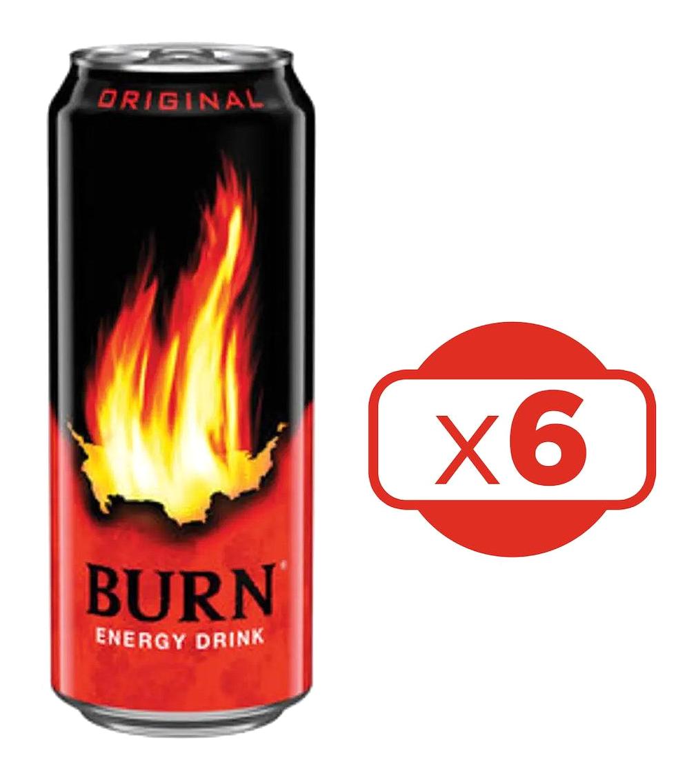 Burn Enerji İçeceği 6x500 ml