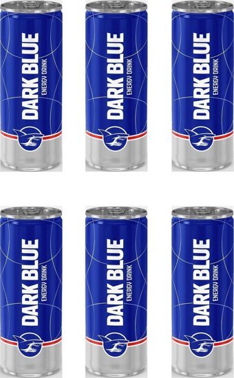 Dark Blue Enerji İçeceği 6x250 ml