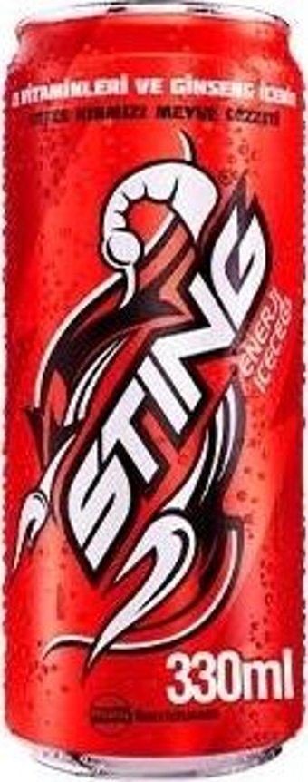 Sting Kırmızı Meyve Aromalı Enerji İçeceği 330 ml
