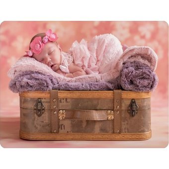 WuW Uyuyan Bebek 22x18 cm S Mousepad Çok Renkli