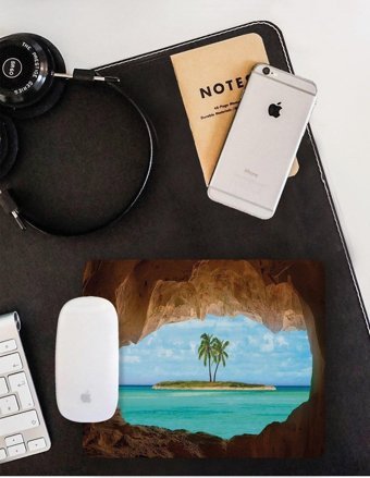 WuW Ada 22x18 cm S Mousepad Çok Renkli