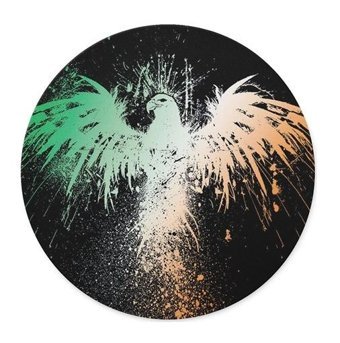 WuW Kartal Yuvarlak 20 cm S Mousepad Çok Renkli
