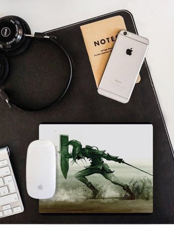 WuW Şovalye 22x18 cm S Mousepad Çok Renkli