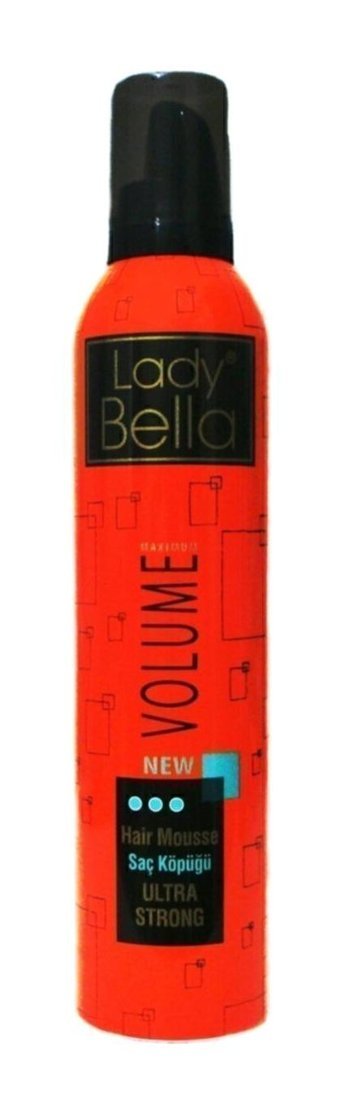 Lady Bella Maximum Volume Ultra Strong Hacim Veren Saç Köpüğü 300 ml