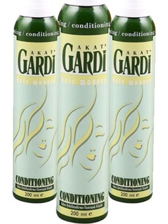 Akat Gardi Conditioning Saç Köpüğü 3x200 ml