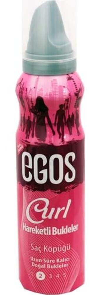 Egos Curl Hareketli Bukleler Saç Köpüğü 125 ml
