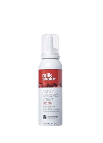 Milk Shake Color Whipped Cream Light Red Saç Köpüğü 100 ml
