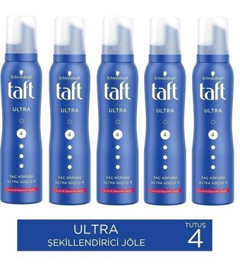 Schwarzkopf Taft Ultra Normal Saçlar İçin Şekillendirici Hacim Veren Saç Köpüğü 5x150 ml
