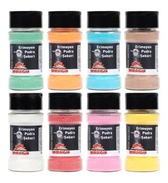 Şeker & Sugar Pembe Erimeyen Pudra Şekeri 50 gr