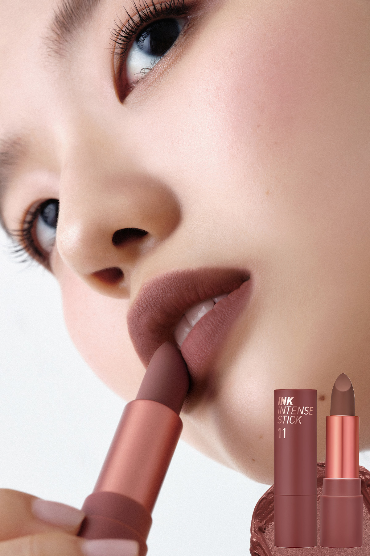 Peripera Ink Velvet Intense Dim Brown 011 Kalıcı Kadife Krem Lipstick Ruj