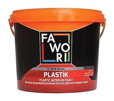 Fawori Su Bazlı Plastik Mat İç Cephe Boyası 20 kg Kadife Çiçeği