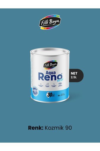 Filli Boya Aqua Reno Su Bazlı Plastik Mat İç Cephe Boyası 2.5 lt Kozmik